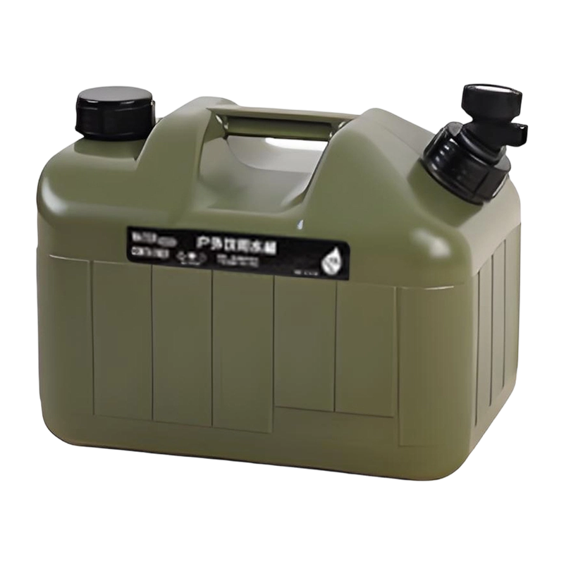 キャンプ用10Lプラスチックポータブルアウトドアウォーターキャリア